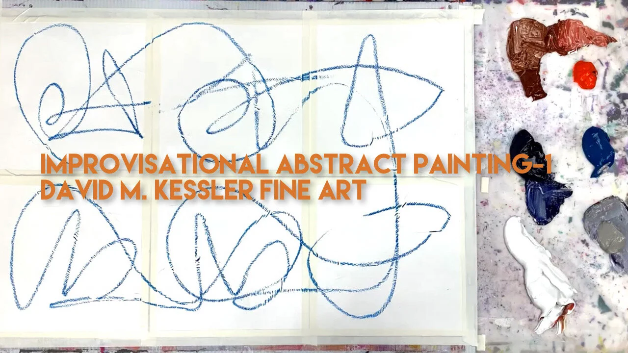 Improvisational Abstract Painting-1