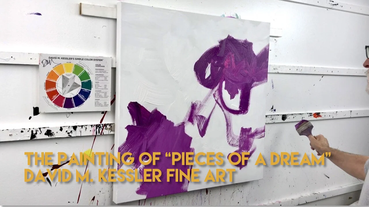 The Painting of "Pieces of a Dream"
