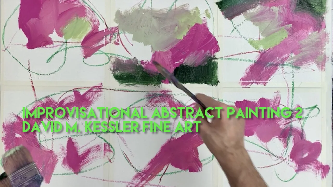 Improvisational Abstract Painting 2