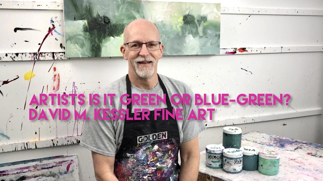 Artists is it Green or Blue-Green?