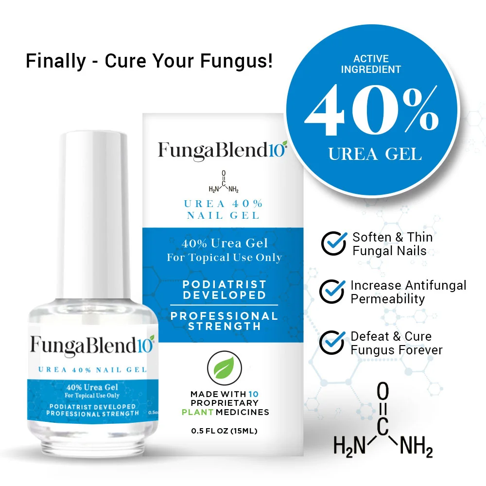 New Fungus Fighting Product Available! Urea 40 Nail Gel — Fungablend 10