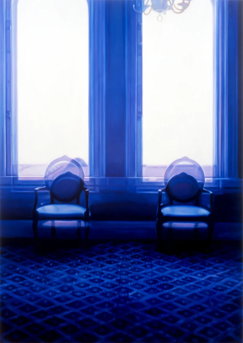 Double Vision Chairs Oil on panel 58 1/2" x 41 1/2" 2005