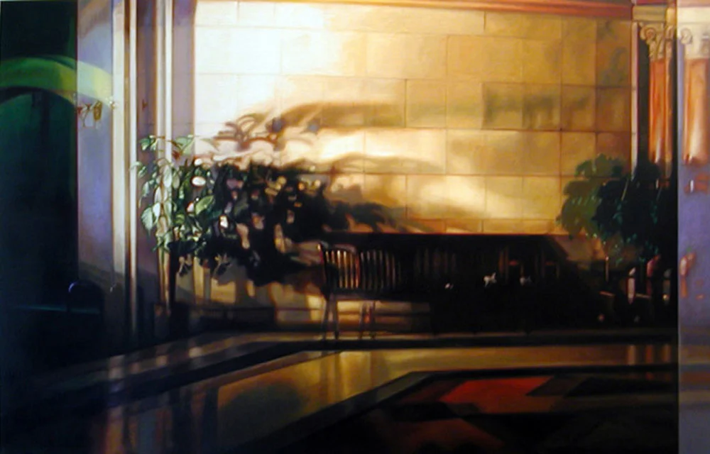 Waiting Oil on panel 42" x 65 1/2" 2007