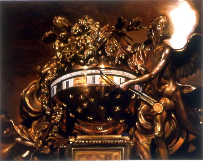 Science & Industry I Oil on panel 11" x 14" 1994
