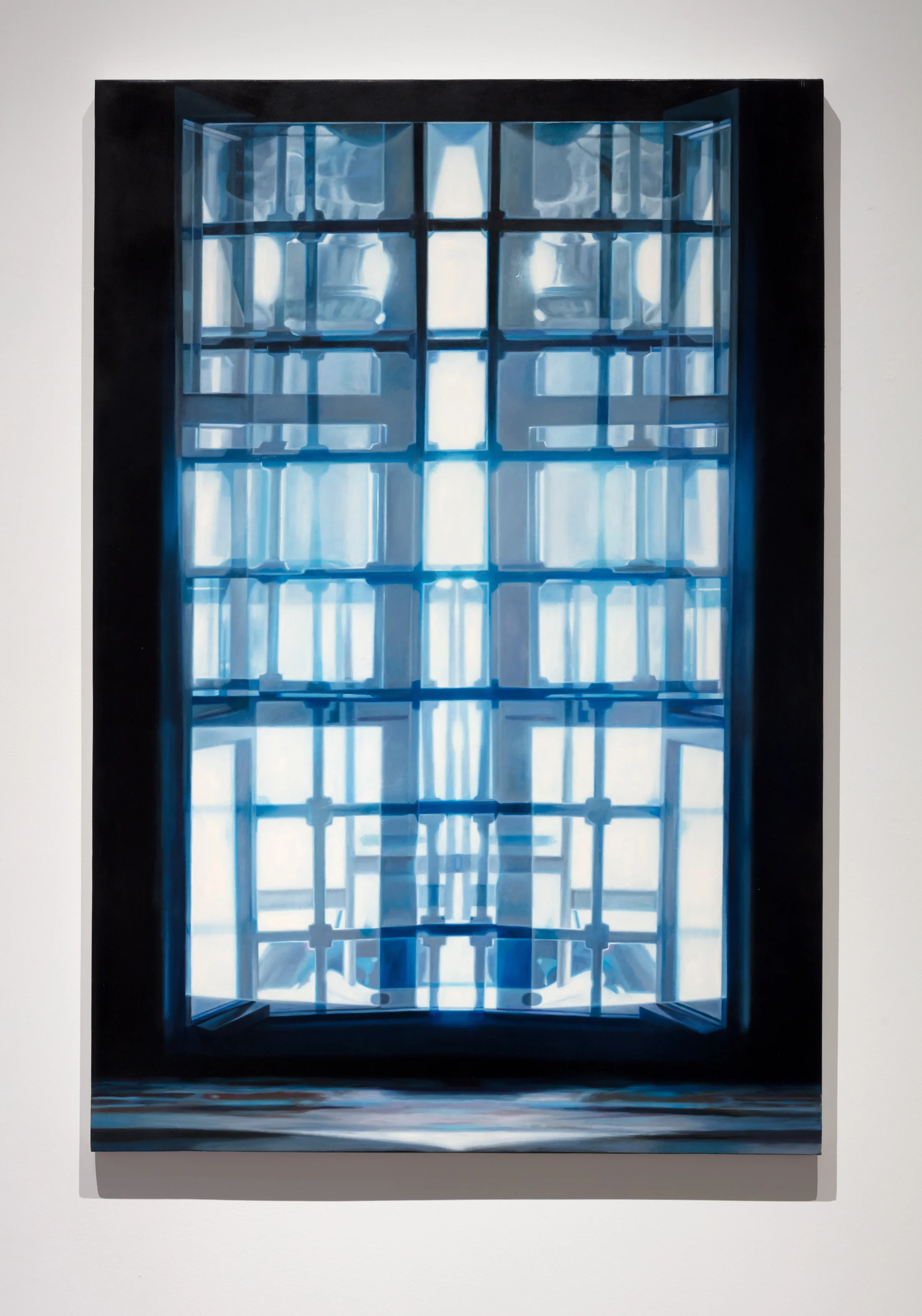 Window Istanbul Oil on linen over panel 55 1/2" x 36" 2015