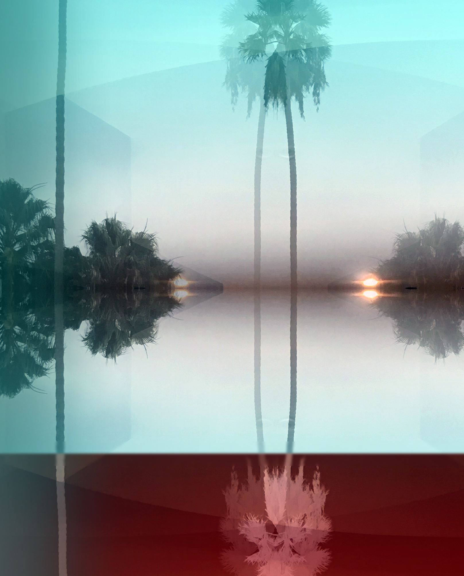 30 x 24 palmtree upside down mirrored Turqoise bottom red inverted.jpg