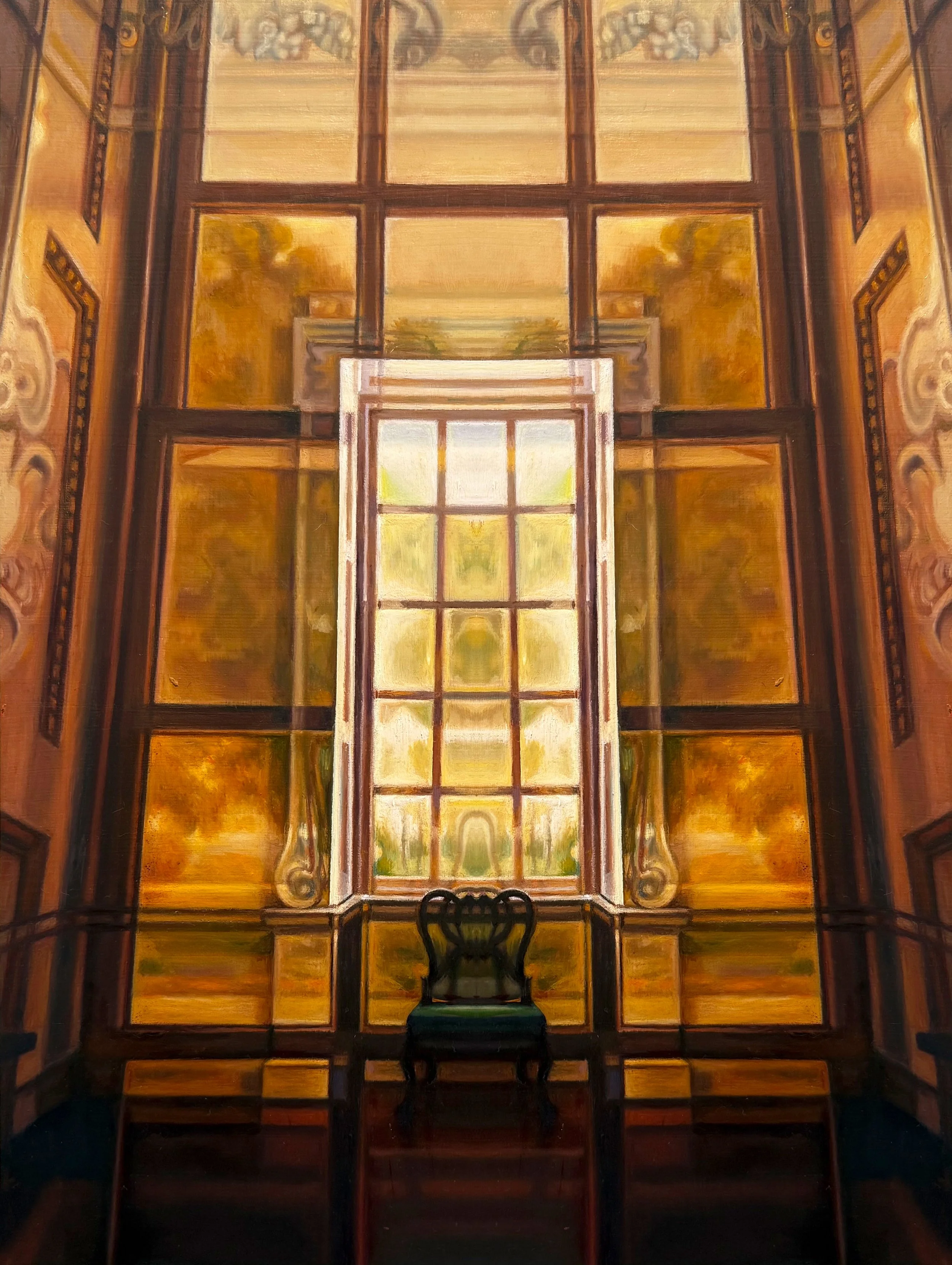   Inside Out   Oil on hardwood panel  16” x 12”  2026 