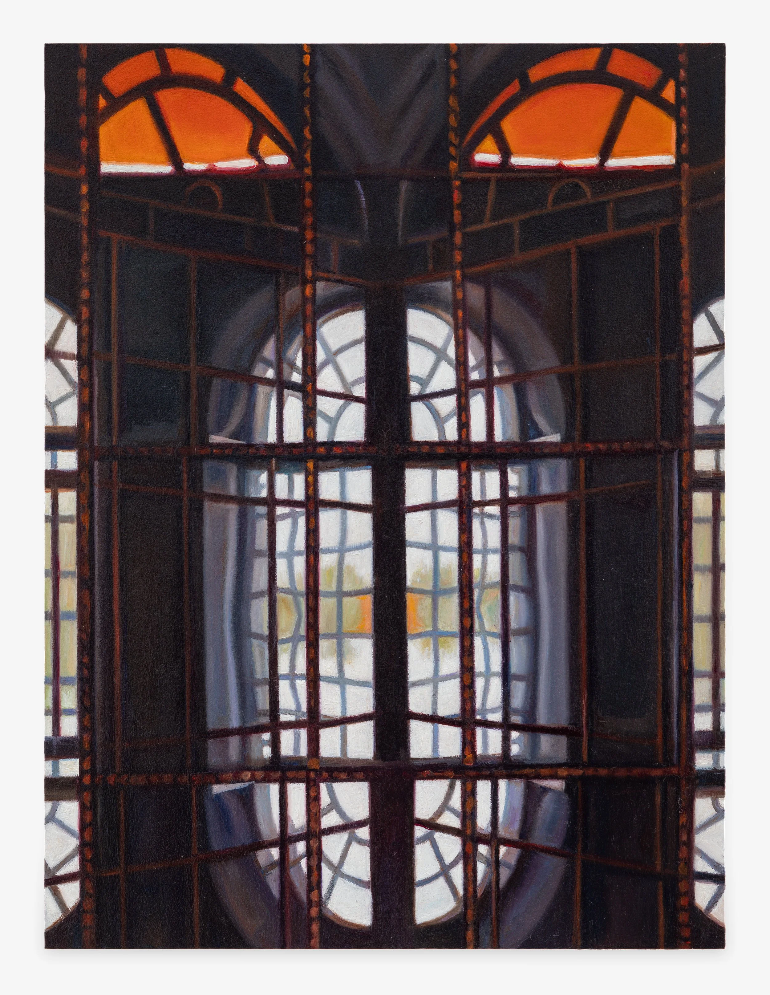   Cat Eyes   Oil on hardwood panel  12” x 9”  2025 