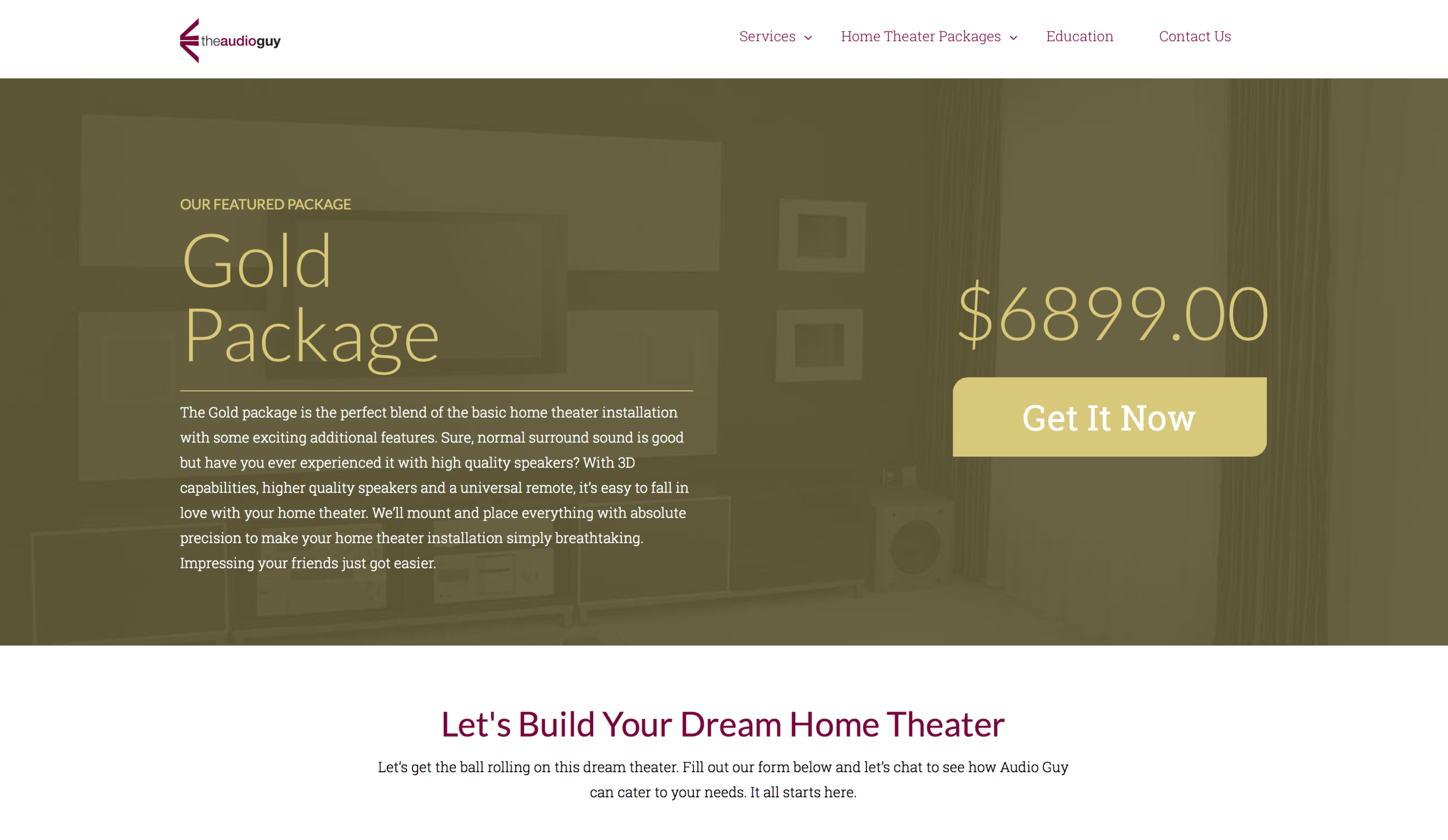  Check out the full site here: audioguydfw.com