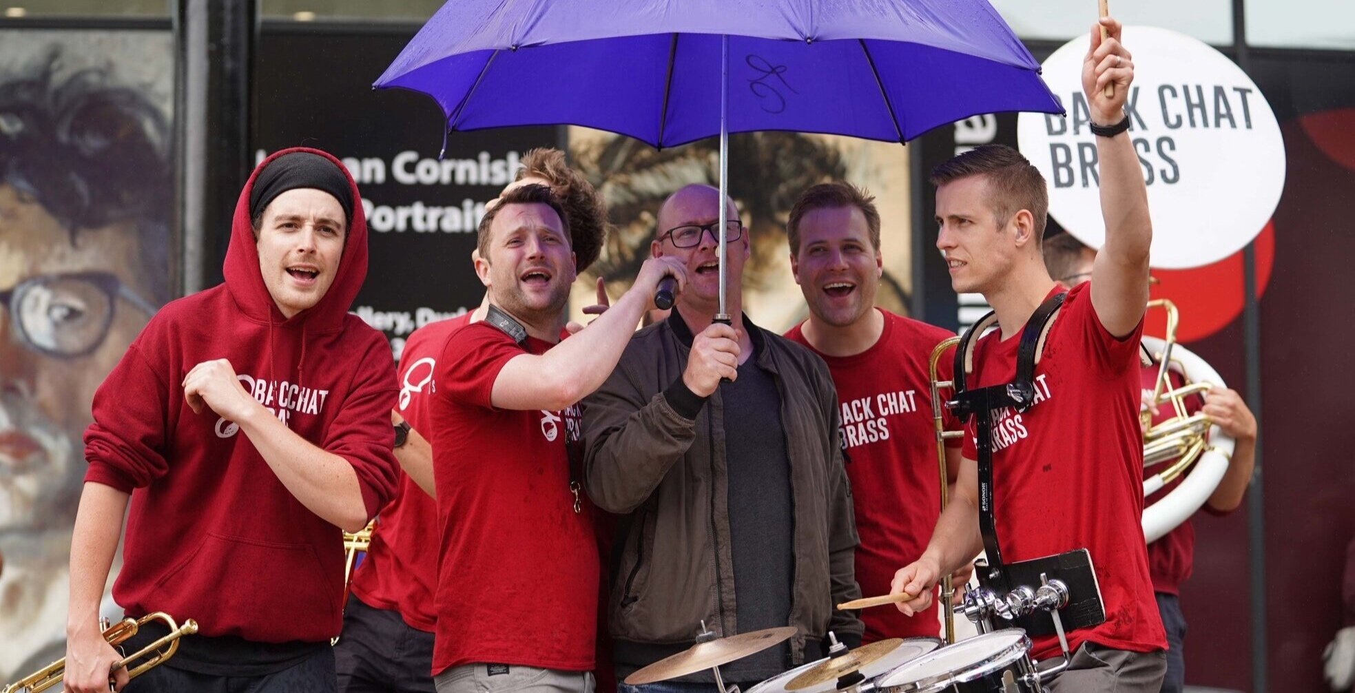 Electric Brass Band for Festivals — Back Chat Brass