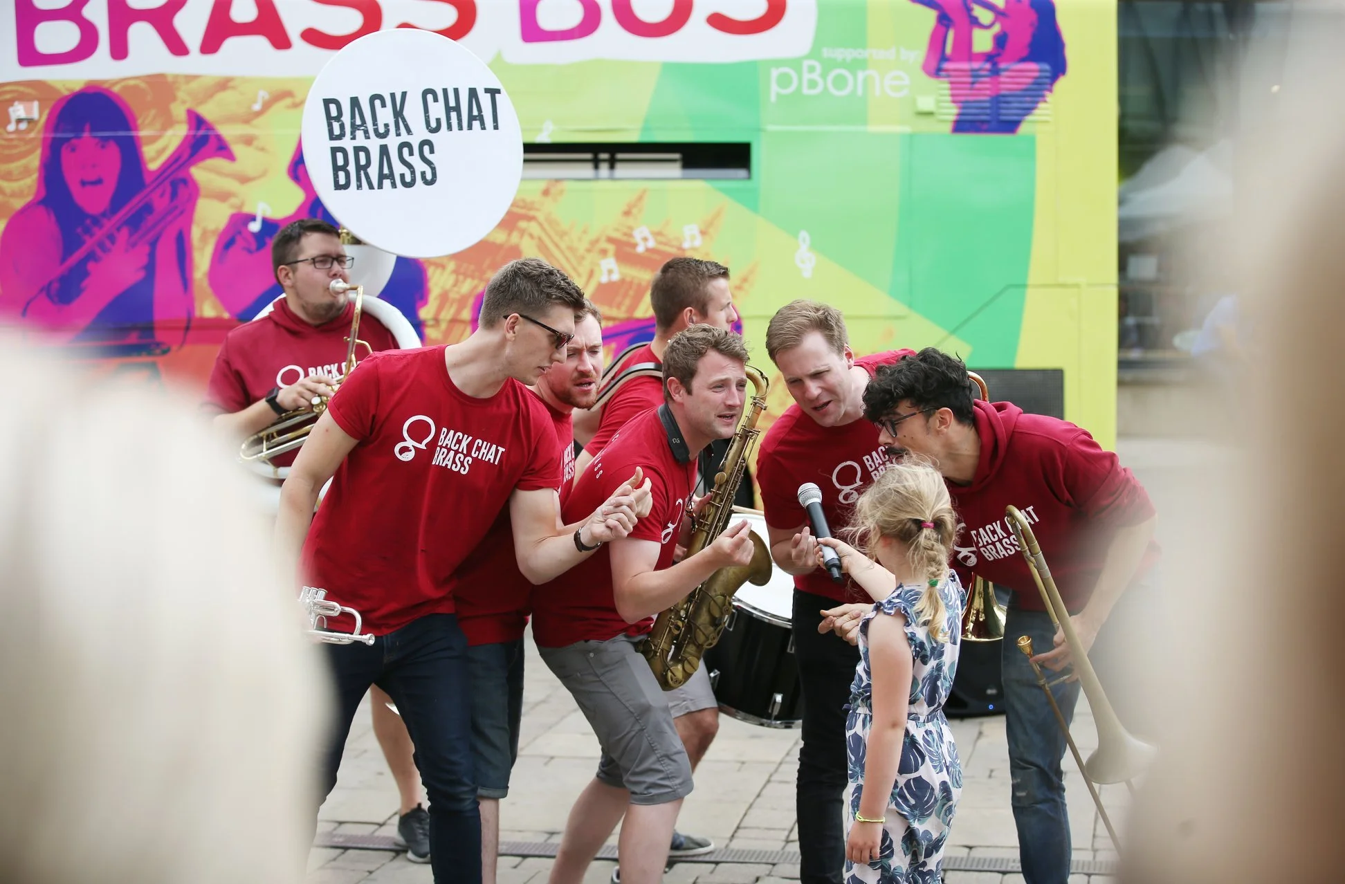 Electric Brass Band for Festivals — Back Chat Brass
