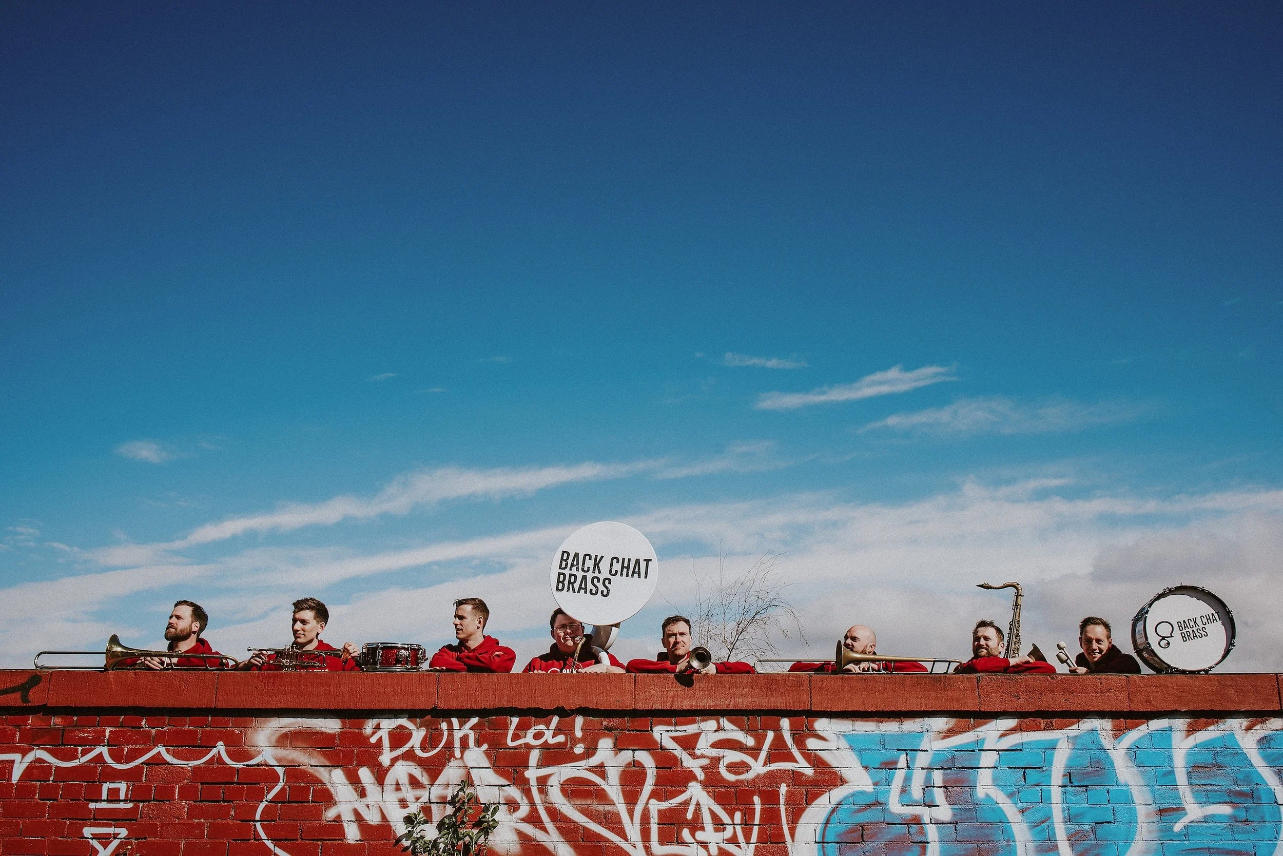 Electrifying Brass Band in Leeds | Back Chat Brass