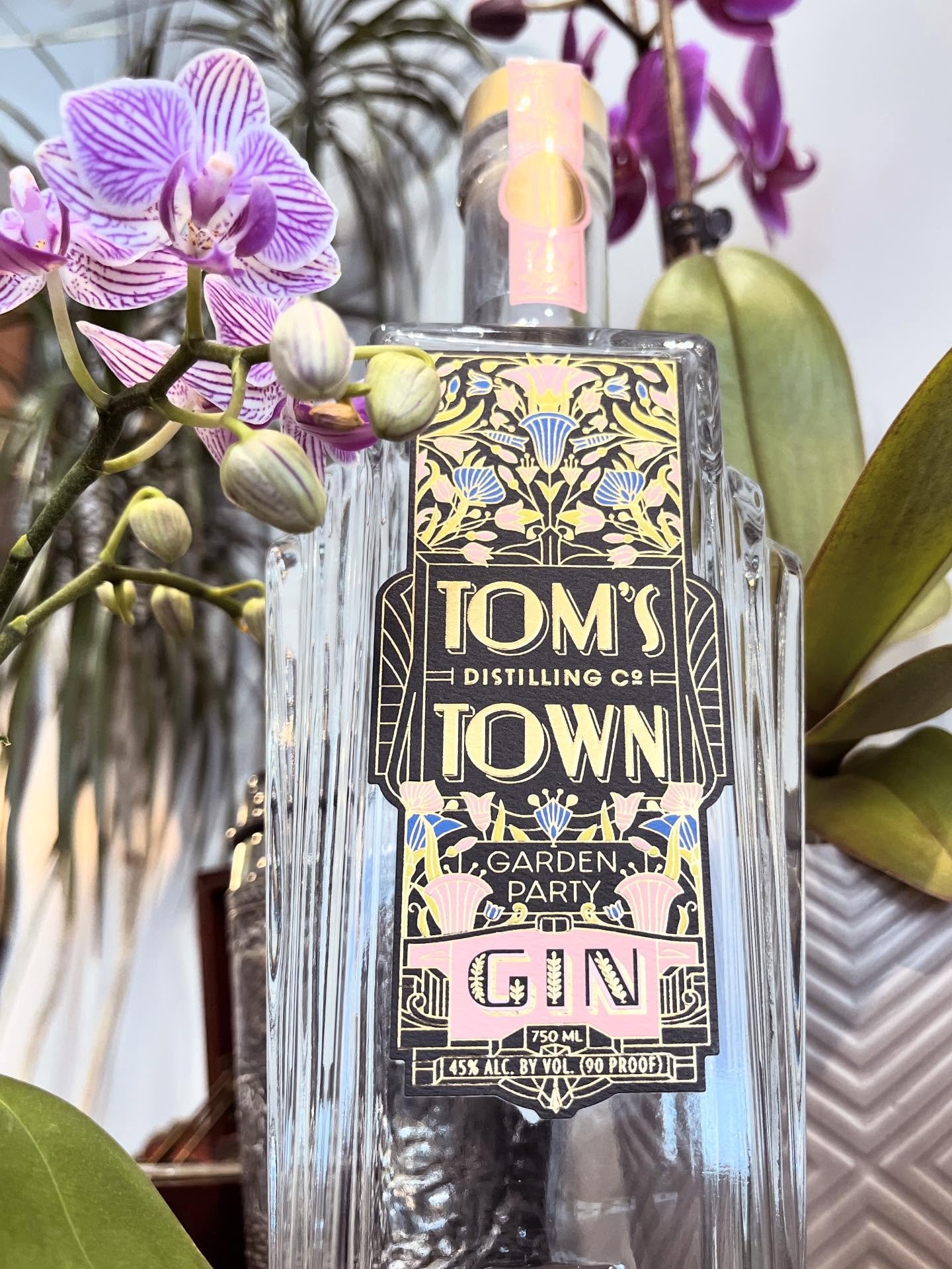 Spring into gin with @toms_town and @vintegrity  A portion of the proceeds from the Garden Party gin goes to No Kid Hungry. Cheers for a great cause