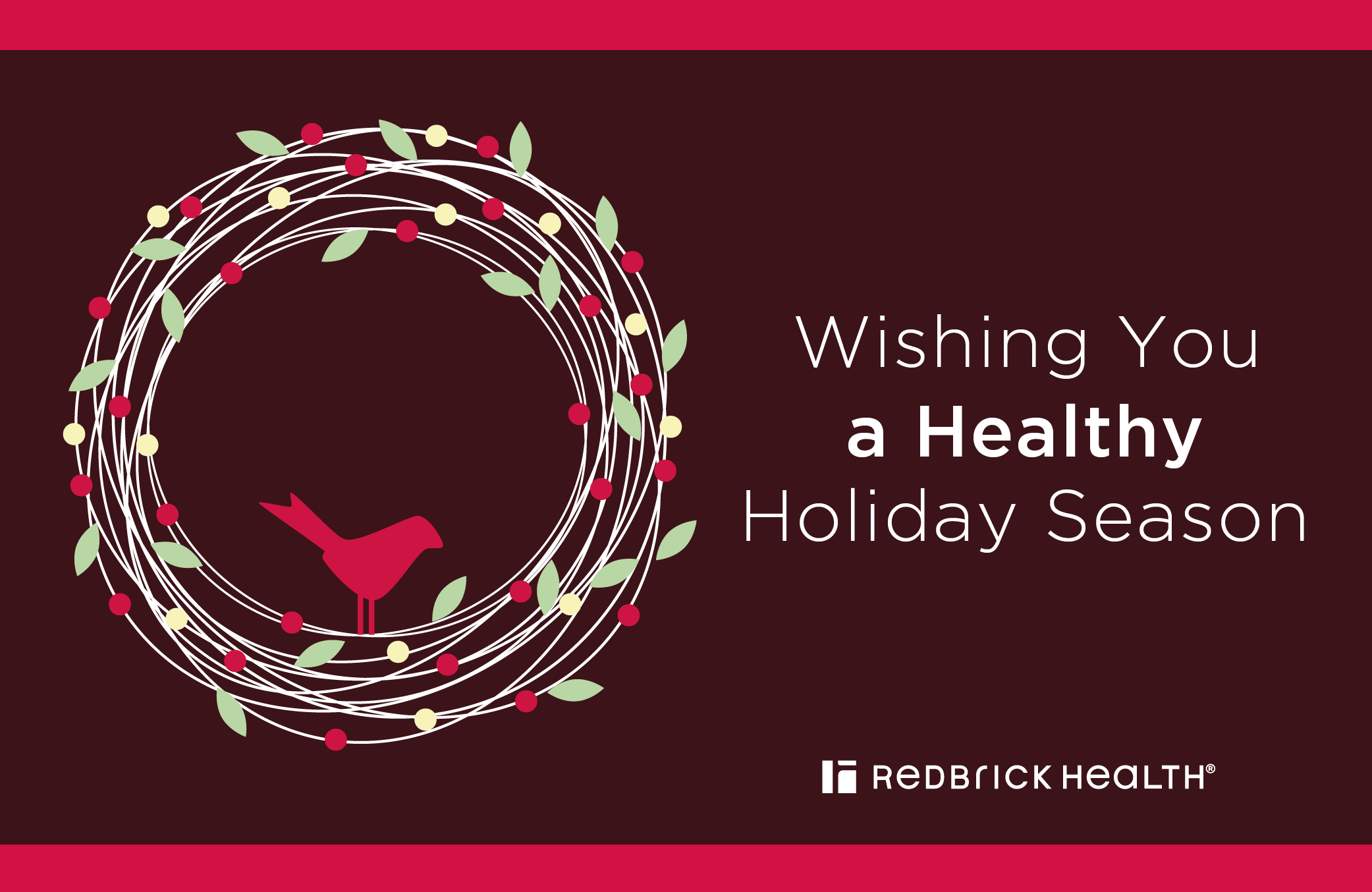 RedBrick Health animated gif holiday card