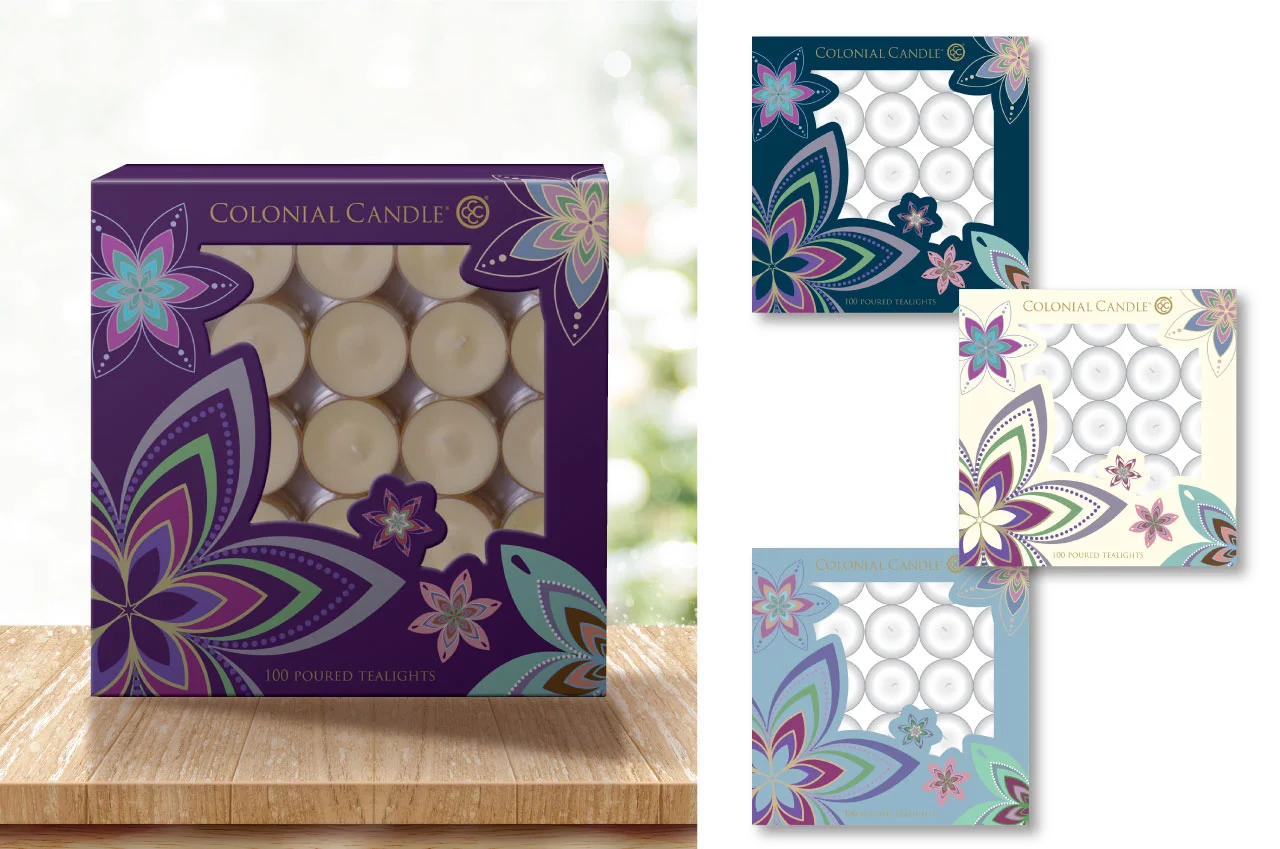 Concept for tealight packaging for Costco