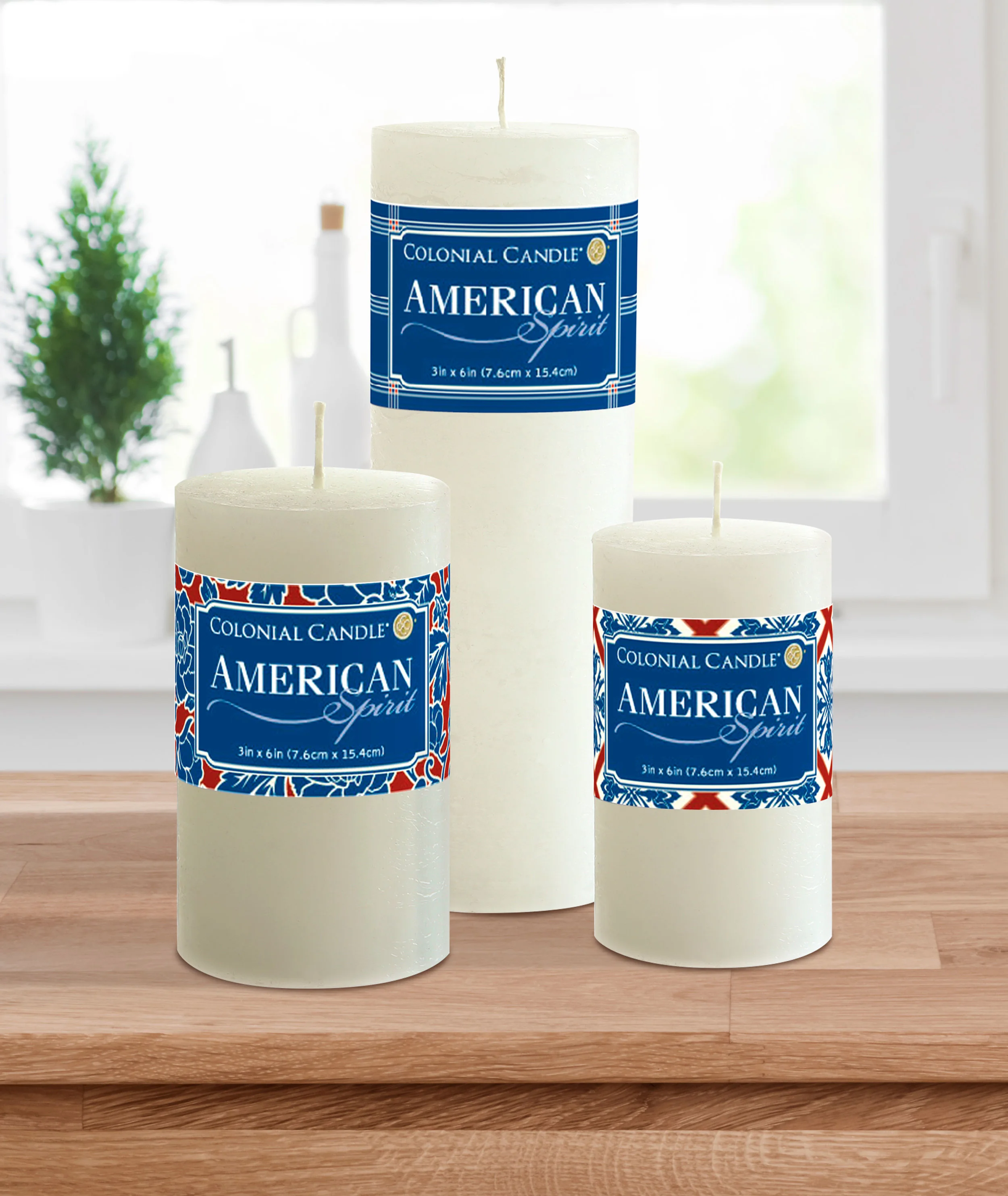 American Spirit pillar wraps