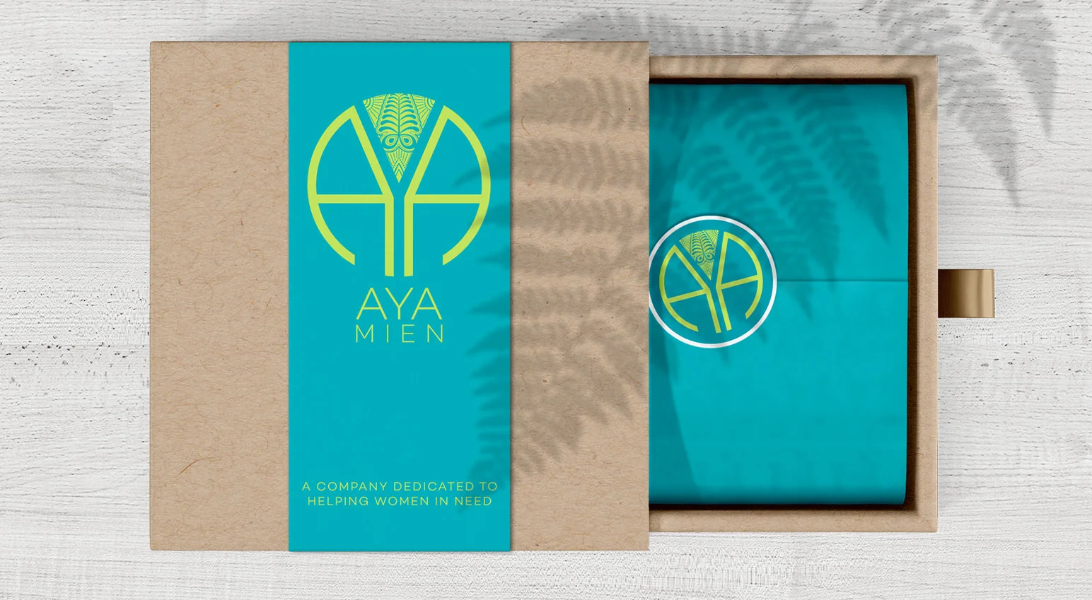 Aya Mien packaging