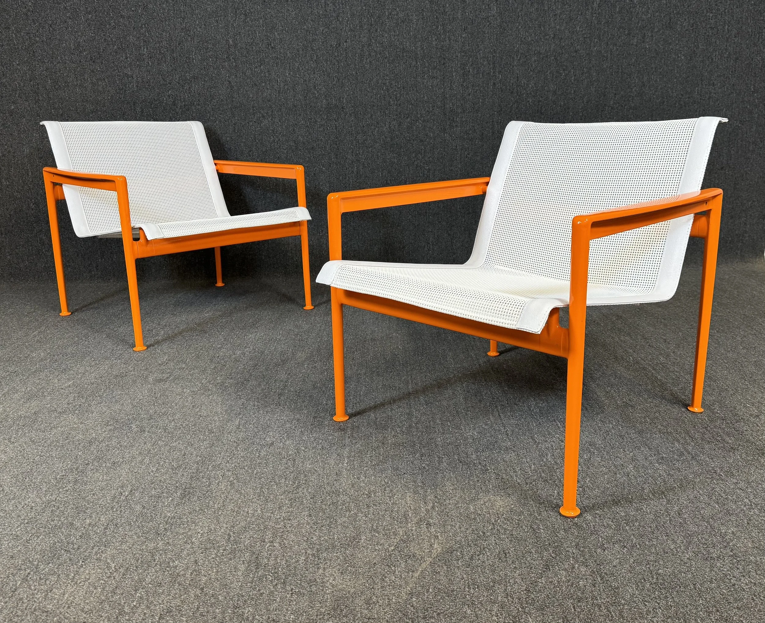 Pair of Vintage Mid Century Modern 1966 Leisure Collection Patio Lounge Chairs by Richard Schultz for Knoll2.jpeg