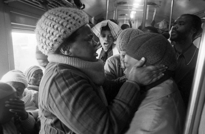 Santu Mofokeng. 'Supplication, Johannesburg - Soweto Line' 1986