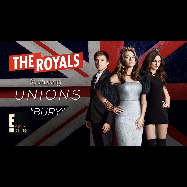 E! Entertainment features "Bury" on the season 3 opener of The Royals