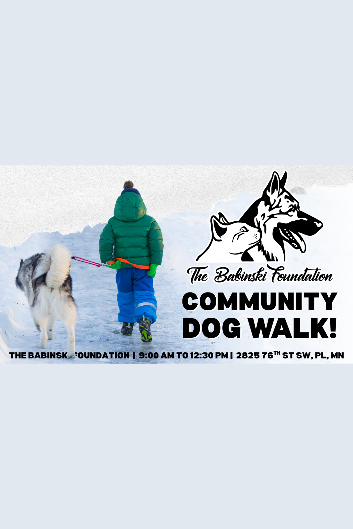 February Community Dog Walk!