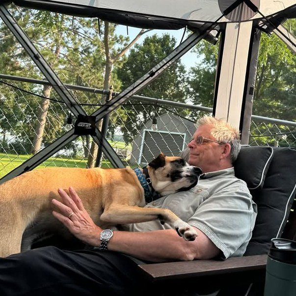 ✨ Success Story Sunday ✨

"Fourteen months ago, we made the drive from Little Falls to Pequot Lakes to visit the residents at the Babinski Foundation. What a great day! We came home with the very best pup. Ricky (aka Rocky) bounded into the rece