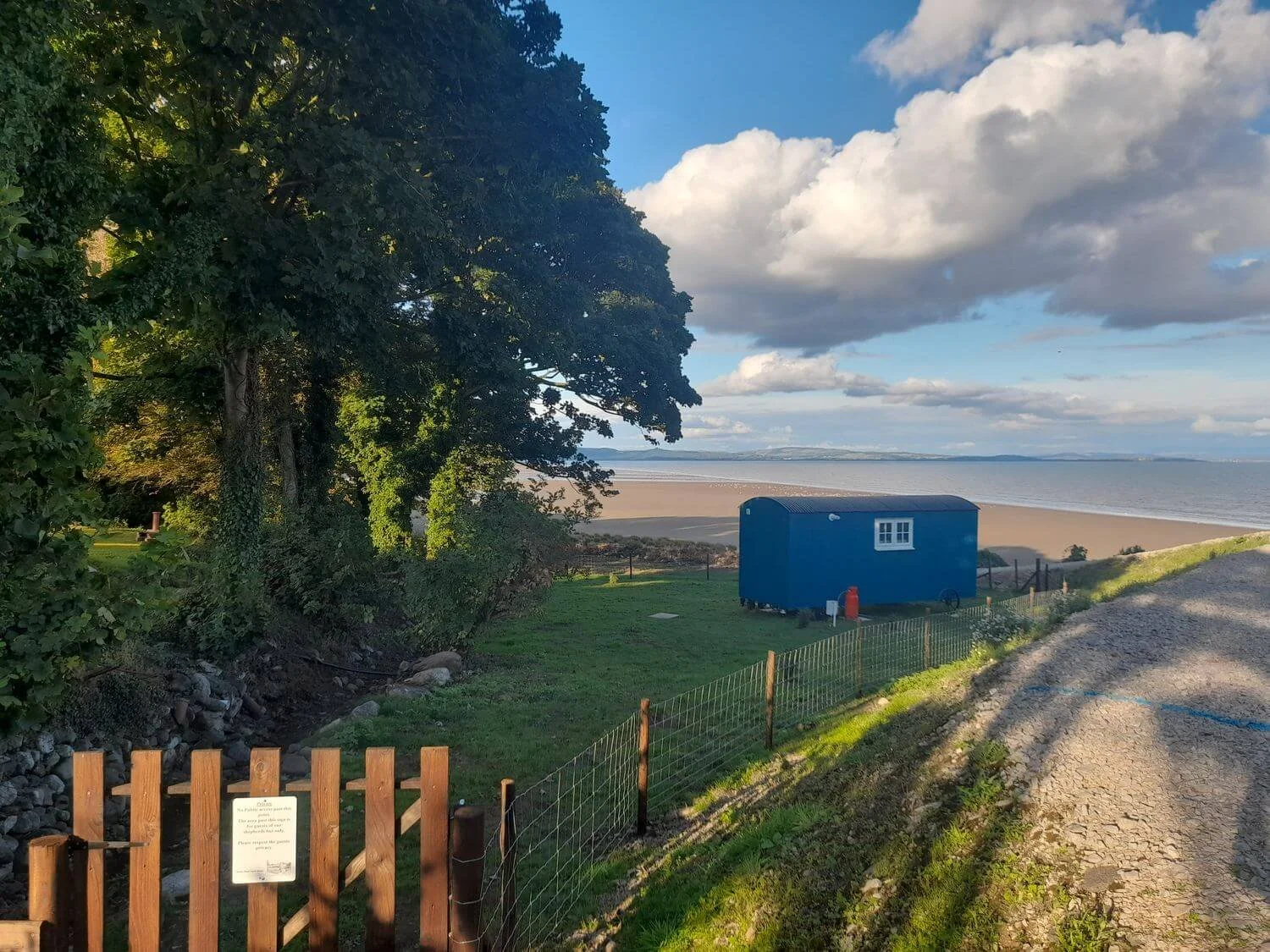 Seashore Secluded Shepherds Hut Cumbria.jpeg