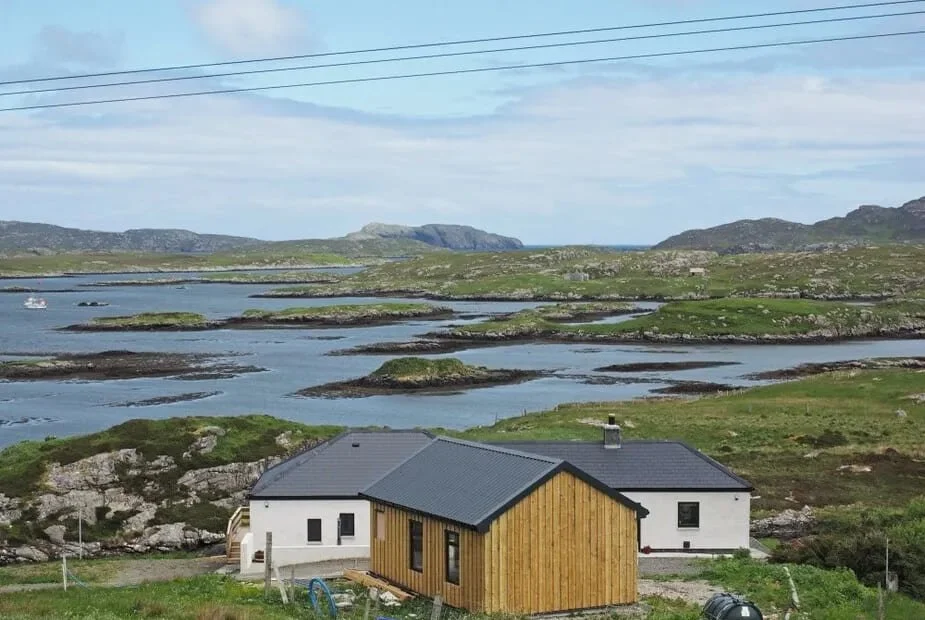 Sea View Remote Cottage for 6 Isle of Barra Scotland