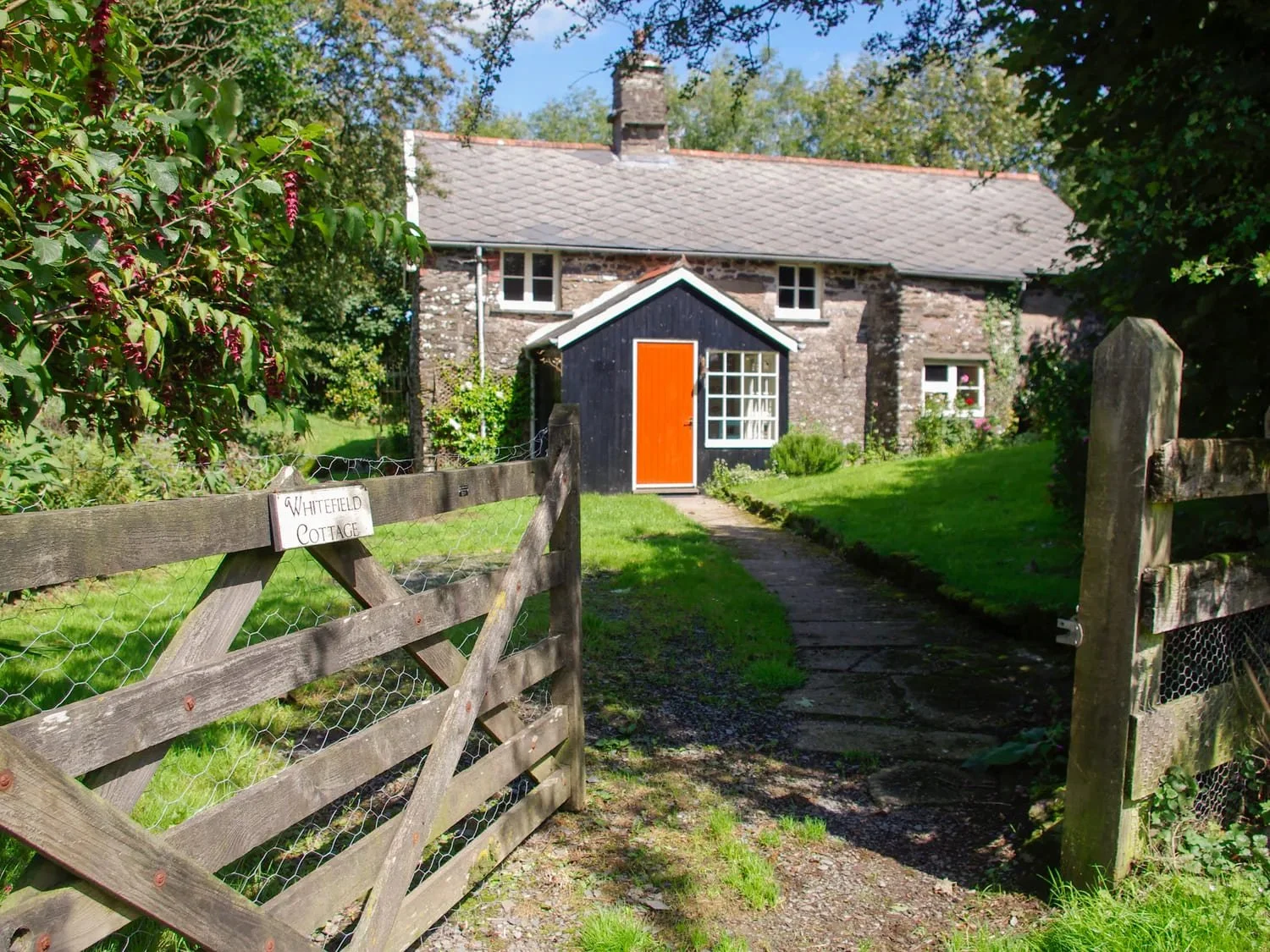 whitefield cottage secluded cottage in exmoor national park Devon