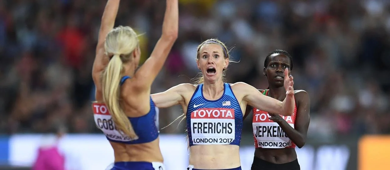 Courtney even surprised herself at the 2017 World Championships.