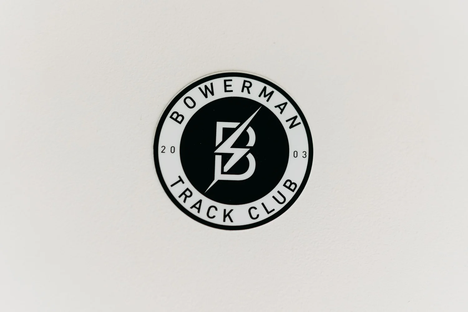 Bowerman Crest Sticker — Bowerman Track Club