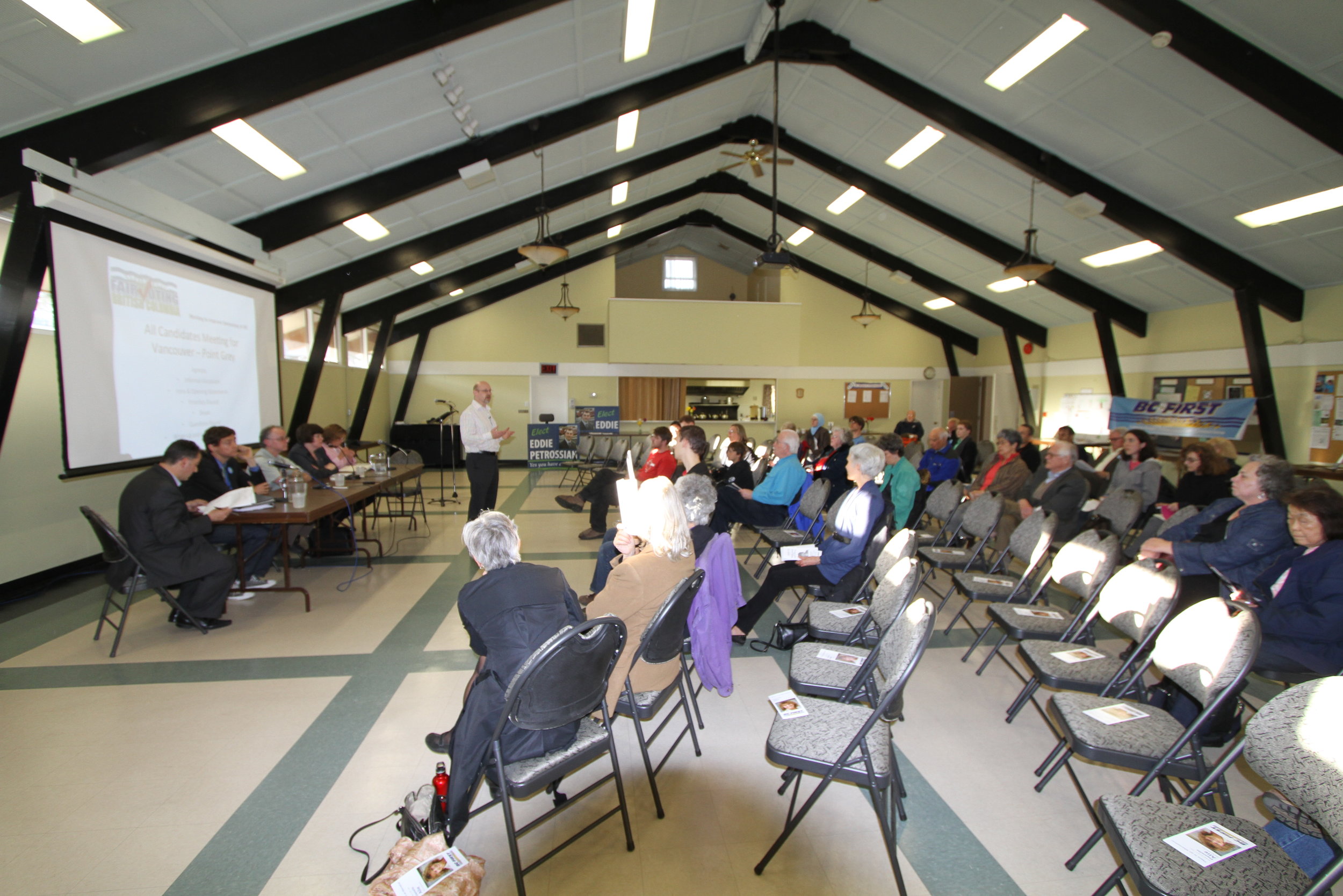 Point Gray, All Candidates Meeting, Provincial Election