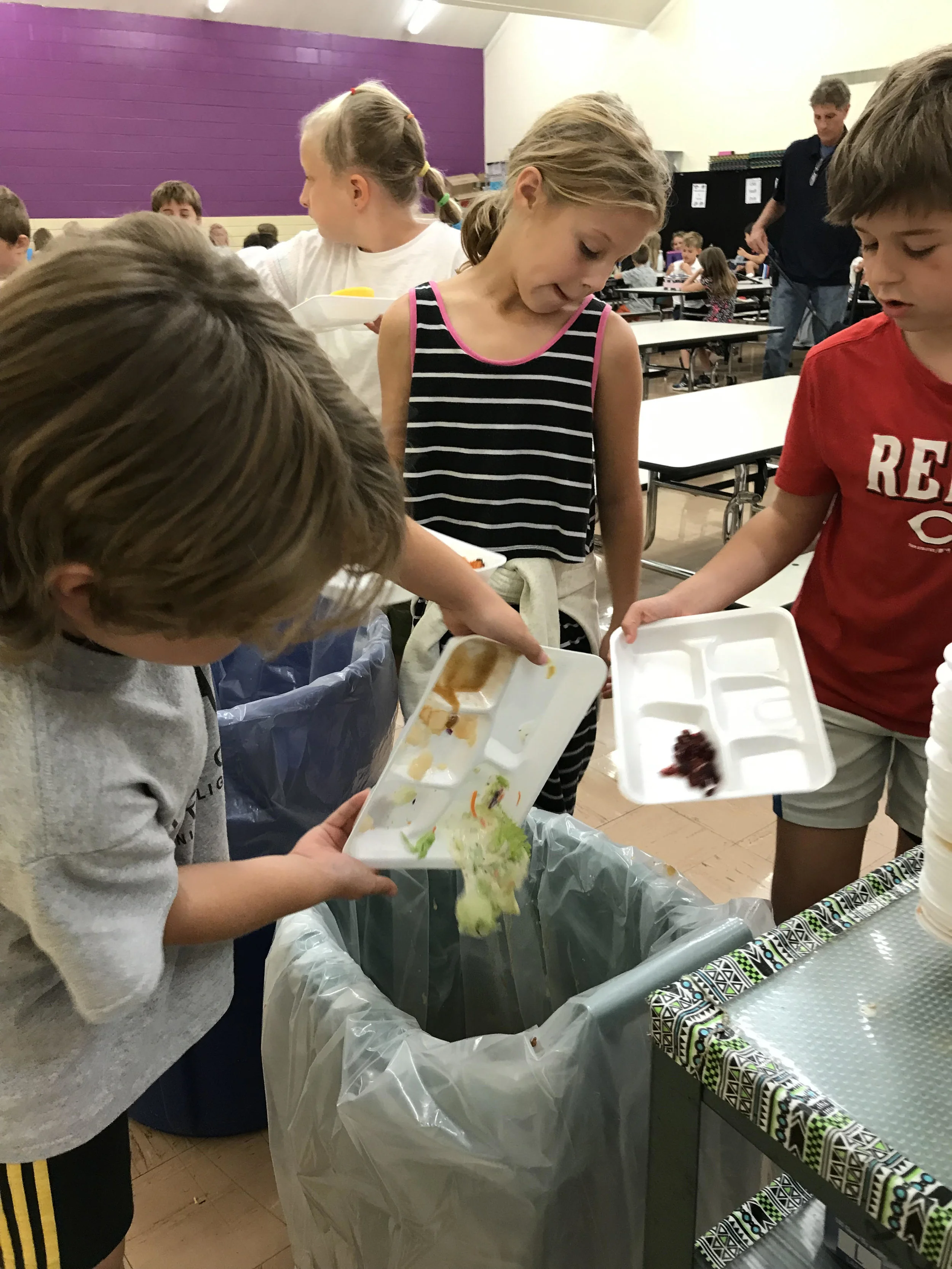 “The third graders are enthusiastic and really enjoy having the responsibility,” says Ann Mehl, Program Coordinator.