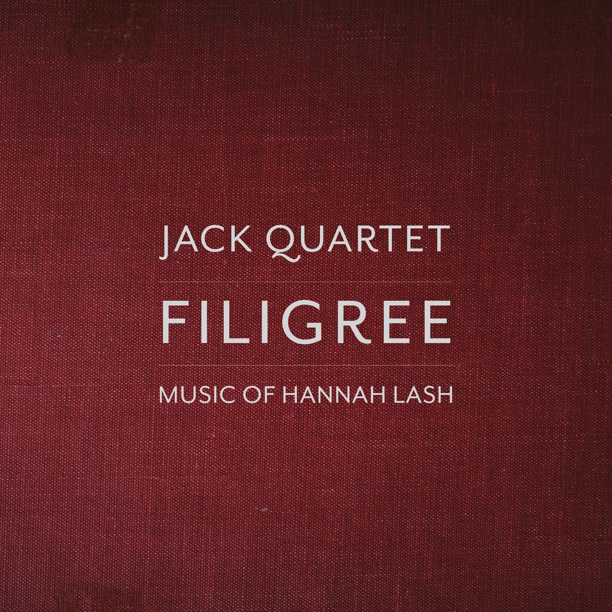 HANNAH LASH Frayed Suite: Remembered and Imagined Pulse-space Filigree in Textile MORE INFORMATION