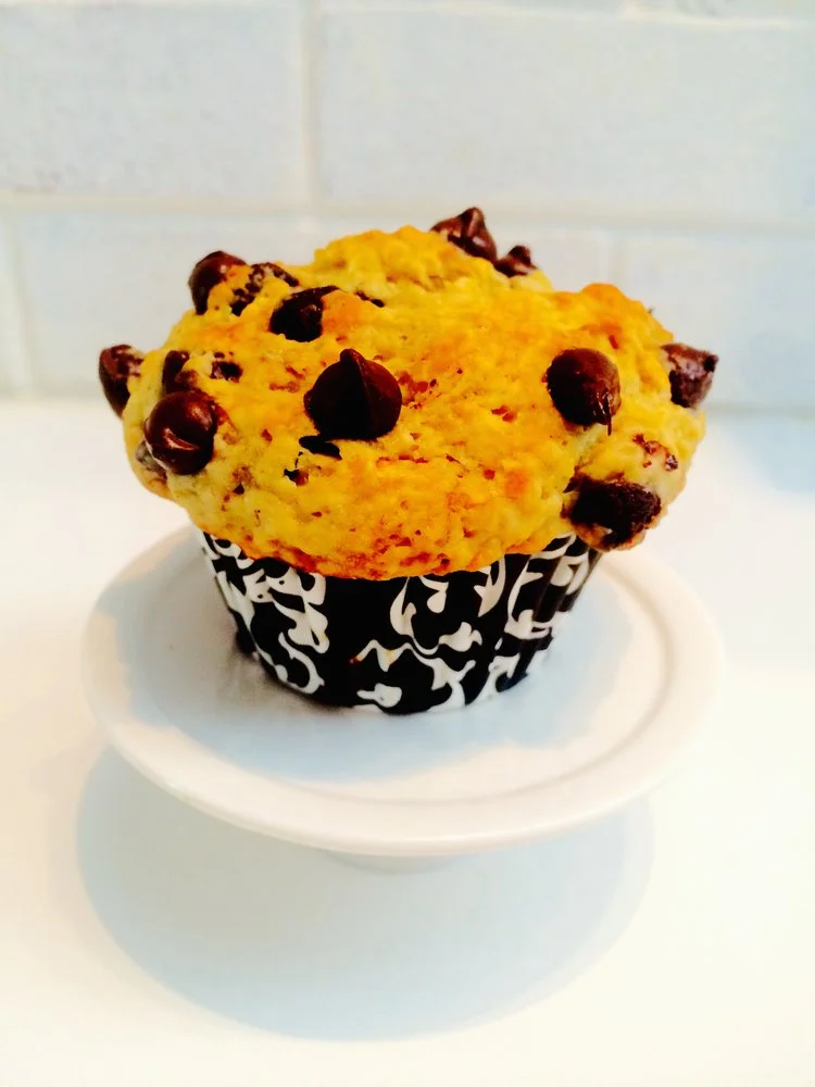 MUFFIN OF THE MONTH- Chocolate Chip Banana
