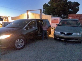 The van swap. Goodbye old van!