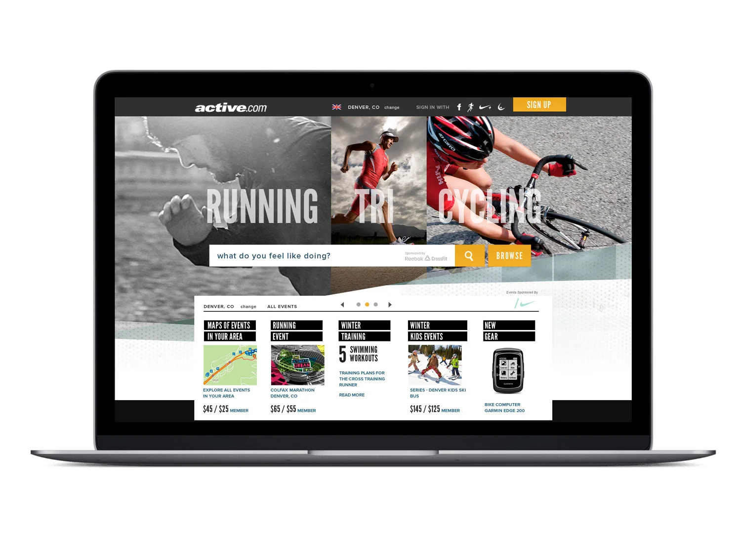 Active.com — allison burgund design