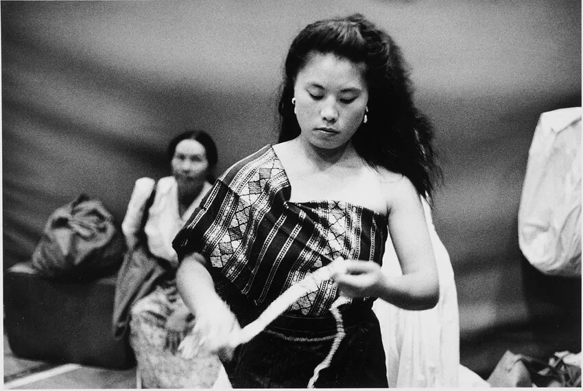 Getting Ready, New Year celebration. Oshkosh, WI 1989