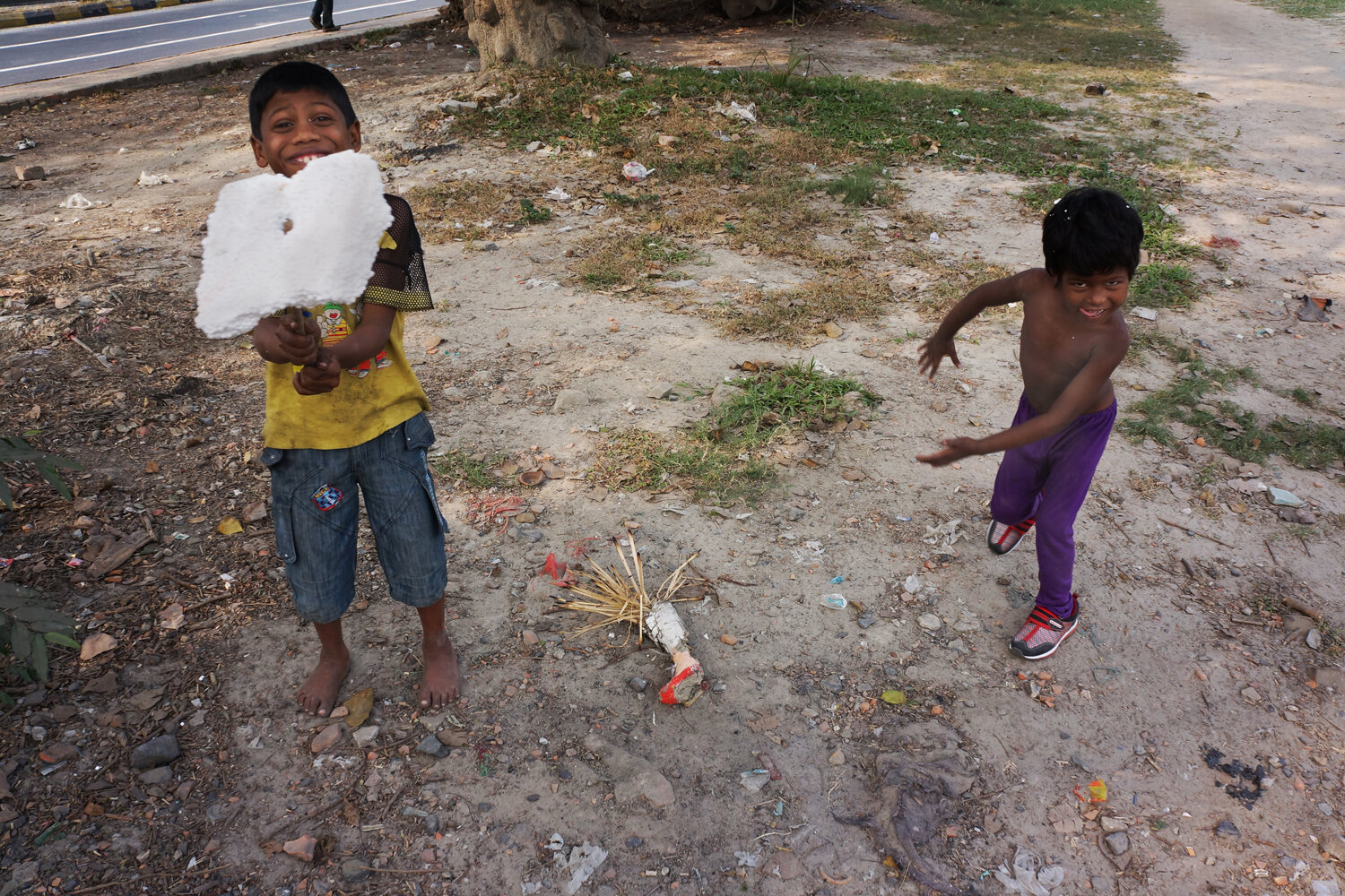 Street Kids, Lake Market, Kolkata. 2014