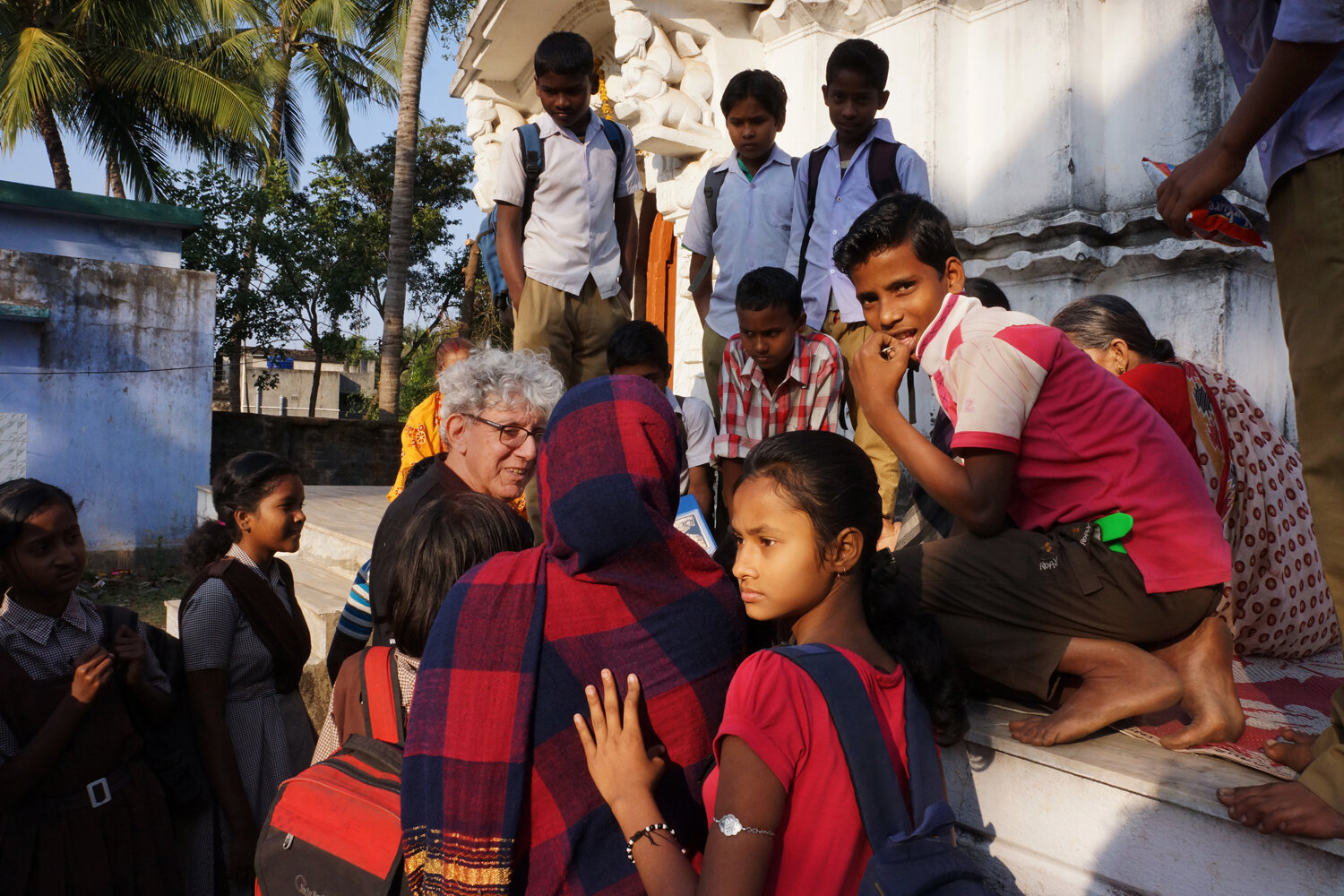 Alan & the School Kids, Kharagpur. 2014