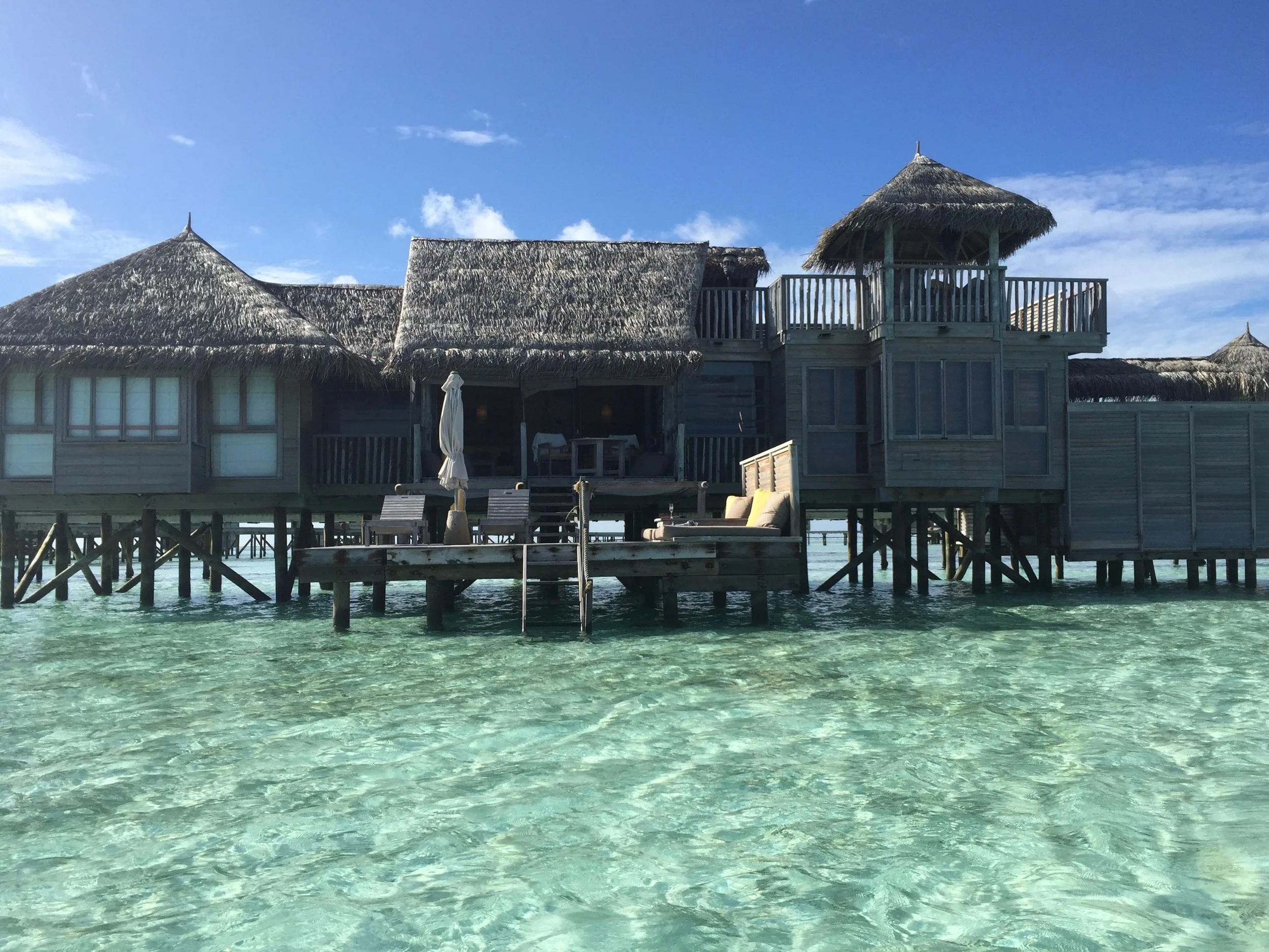 You backyard in the Maldives