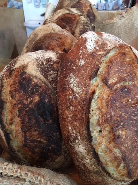 Nordic loaves in the bakery window