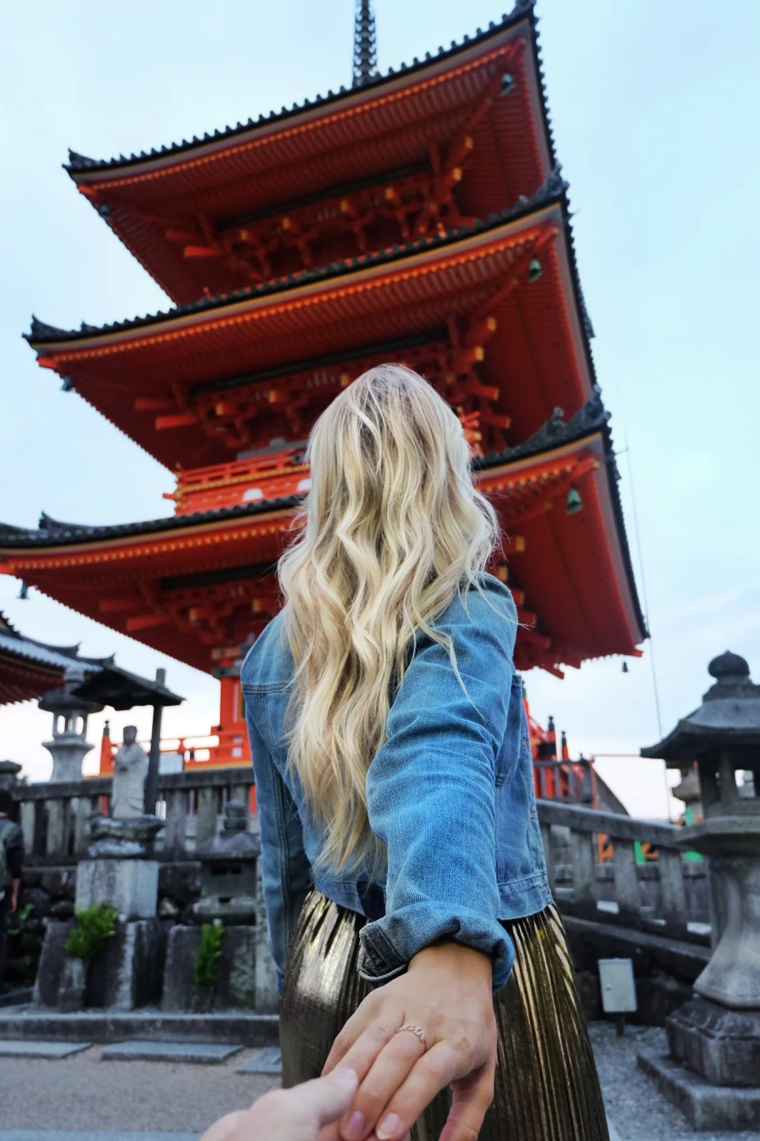 Exploring temples in Kyoto 