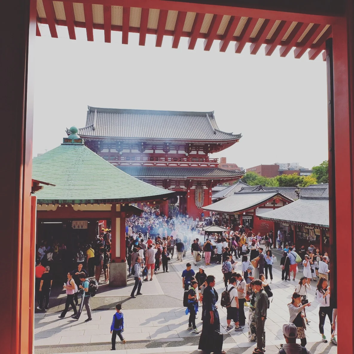Tokyo's oldest temple in Asakusa 