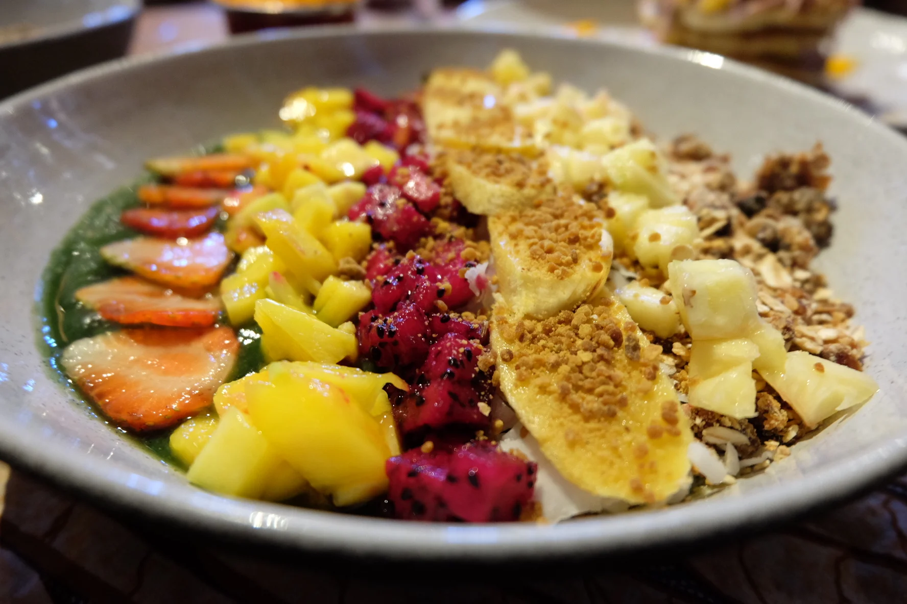 Green Smoothie Bowl at Drifter Surf Shop Cafe, Uluwatu