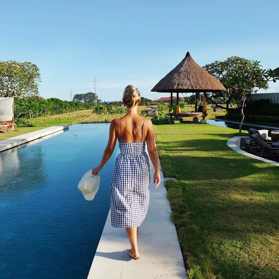 The Samata Hotel is a nice resort tucked away from the business of town in Sanur