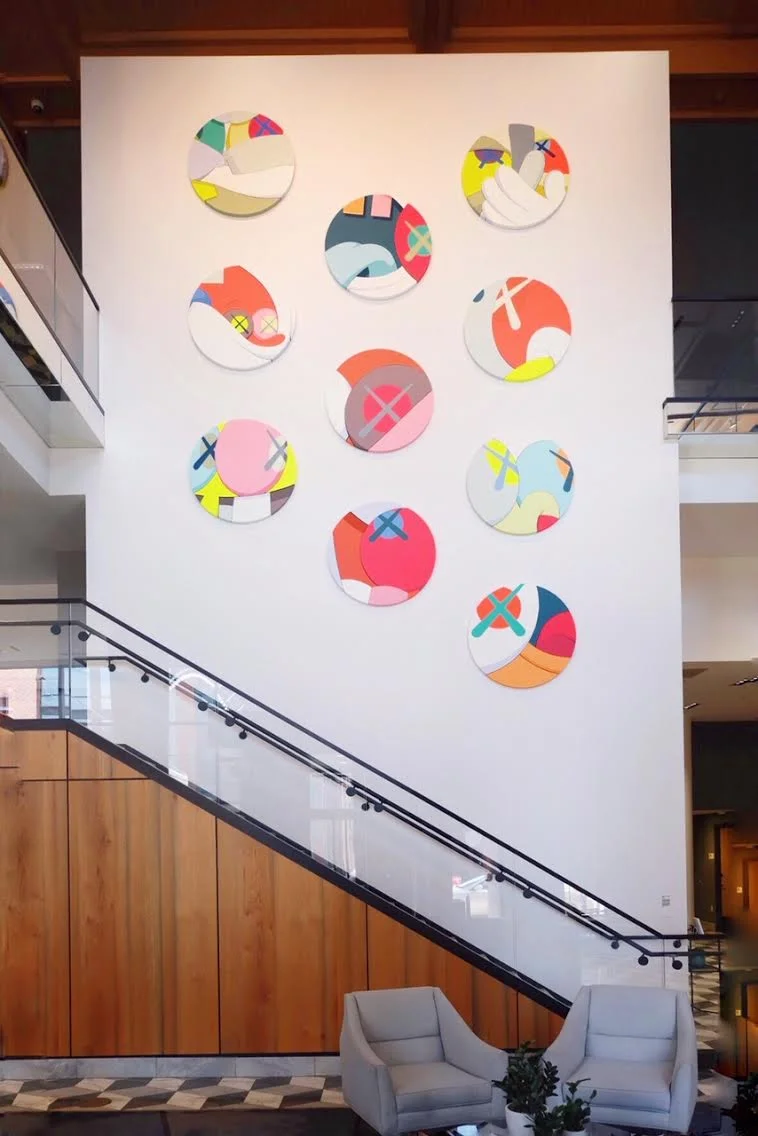KAWS NYT, 2013 Acrylic on canvas