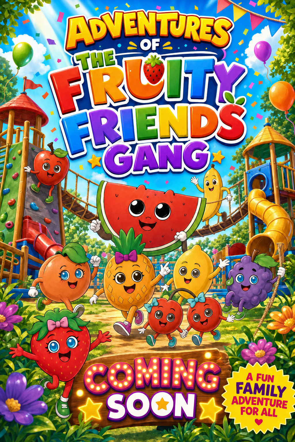 Adventures of Fruity Friends Live Show Filming