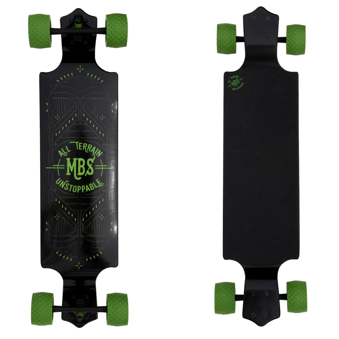 10001 - MBS All-Terrain Drop Deck Longboard - 39 Inch