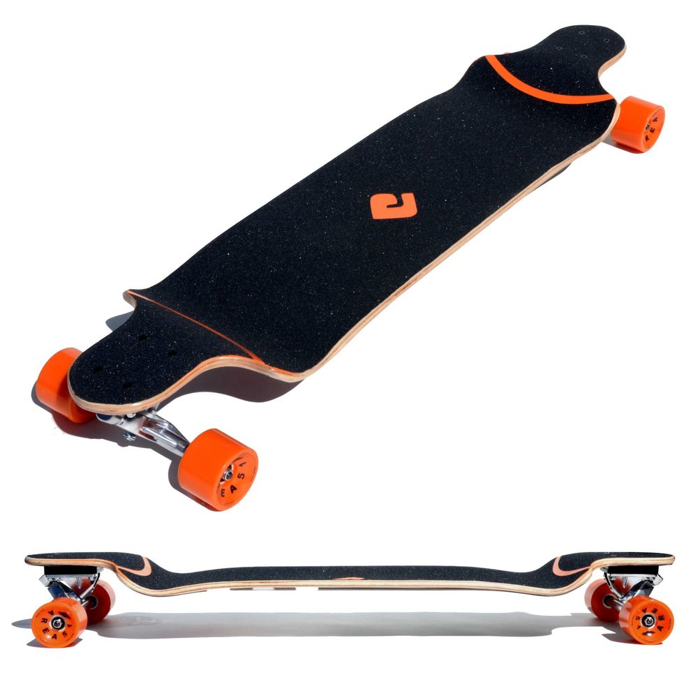 Tips Fyrretræ vigtig 91048 - Atom Drop Deck Longboard - 41 Inch (Orange) — Atom Longboards